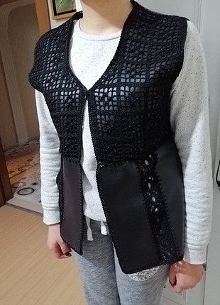 deri yelek