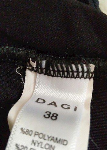 Siyah Fırfırlı Kadın Mayo - Görsel 4