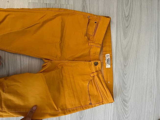 38 Beden sarı Renk Mango jean