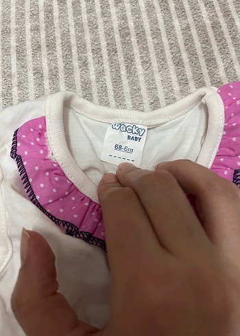 LC Waikiki Dantel Detaylı Pembe Bebek Tulum