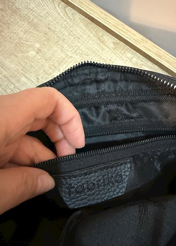 Fabrika FABRİKA Boyner Siyah Deri Kadın Çanta
