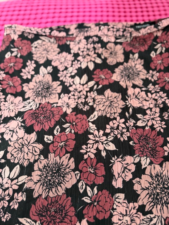 38 Beden Desenli Midi Etek - Görsel 3