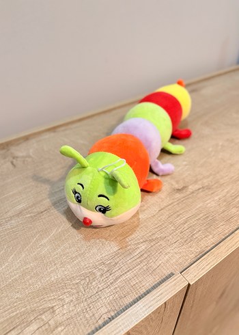 Renkli Peluş Tırtıl Oyuncak - Görsel 2