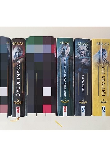 CAM ŞATO 2,5,6,7. Kitaplar