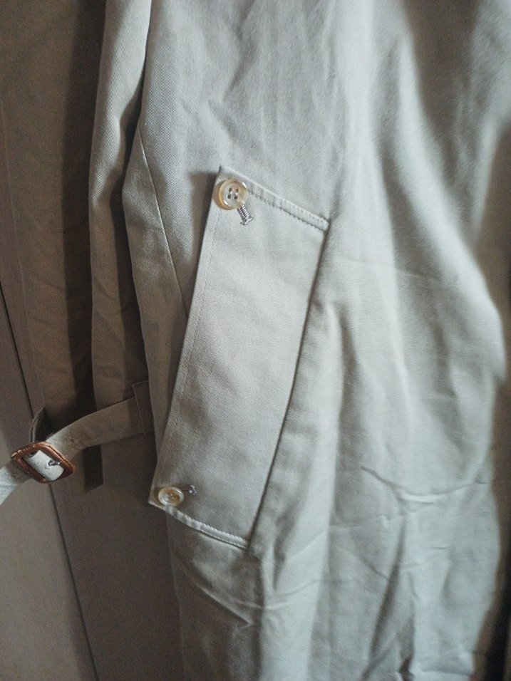 Bej Midi erkek Trençkot - Görsel 3