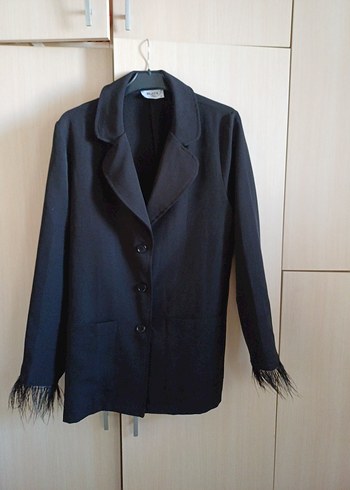 Blackspade Düğmeli Siyah Kadın Blazer