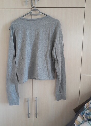 s Beden gri Renk Zara bluz,