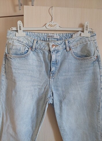 l Beden mavi Renk Zara pantolon