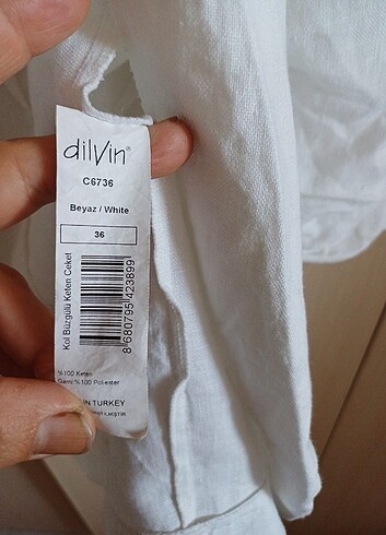 Dilvin Bayan yazlik ceket