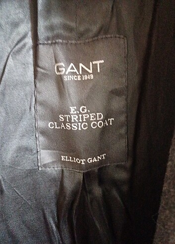 xl Beden gri Renk GANT KABAN