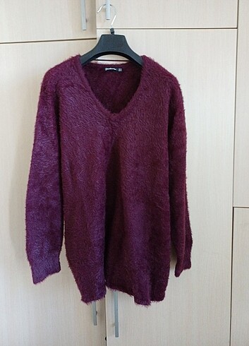 Stradivarius Bayan peluş kazak
