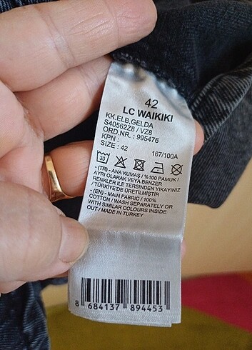 Bayan kot elbise - Görsel 5