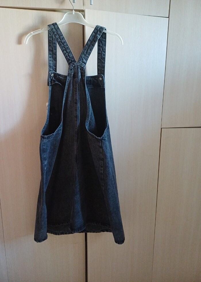 Bayan  kot elbise  - Görsel 4