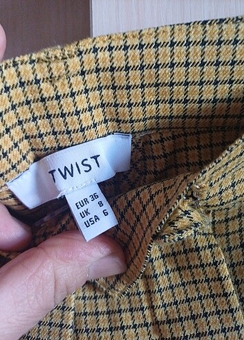 s Beden çeşitli Renk Twist Bayan pantolon 