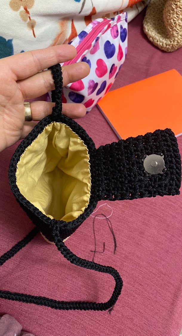 Bohem Örgü Kadın Çapraz Çanta - Görsel 3