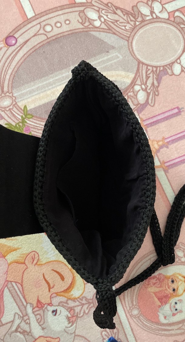 Siyah Örgü Kadın Çapraz saplı Çanta - Görsel 3