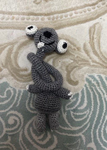 Sid Gri El Örgüsü Peluş Oyuncak - Görsel 3