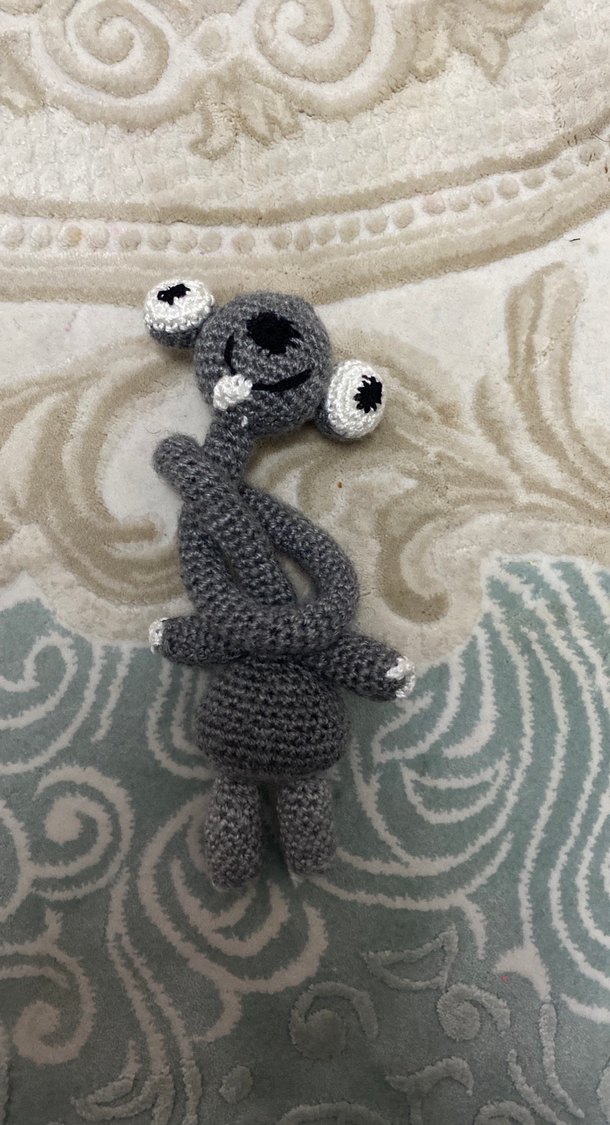 Sid Gri El Örgüsü Peluş Oyuncak - Görsel 3