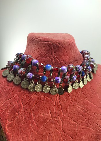 otantik choker kolye