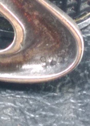 gümüş kolye ucu - Görsel 8