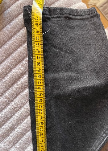 34 Beden siyah Renk Siyah Rahat Kesim Erkek Denim Pantolon