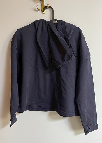 xl Beden siyah Renk Siyah Kadın Sweatshirt, Uzun Kollu, Rahat Kesim