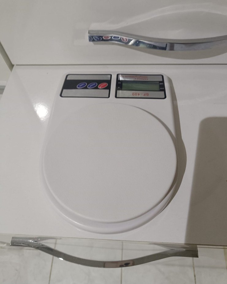 Beyaz Dijital Mutfak Tartısı SF-400 - Görsel 2