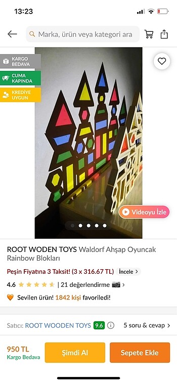 Diğer Waldorf geometrik sekıller oyun seti