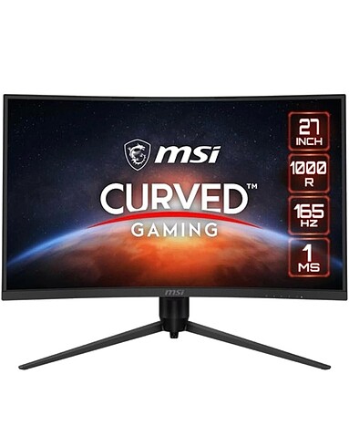 msi curved gaming monitör