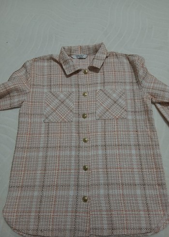 Düğmeli, Notched Yaka Kadın Gömlek - Görsel 7