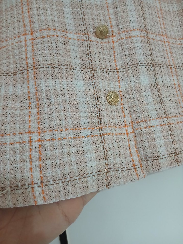 Düğmeli, Notched Yaka Kadın Gömlek - Görsel 3