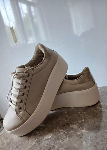 Bej Kadın Sneaker