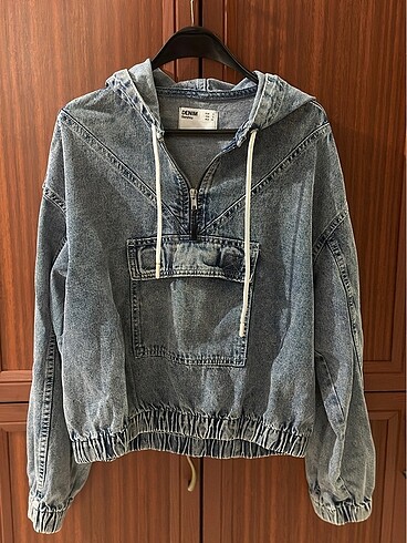 bershka denim sweat