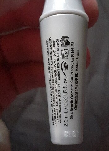  Beden Renk Benefit Kaş Jeli 2ml Sıfır Kullanaılmadı