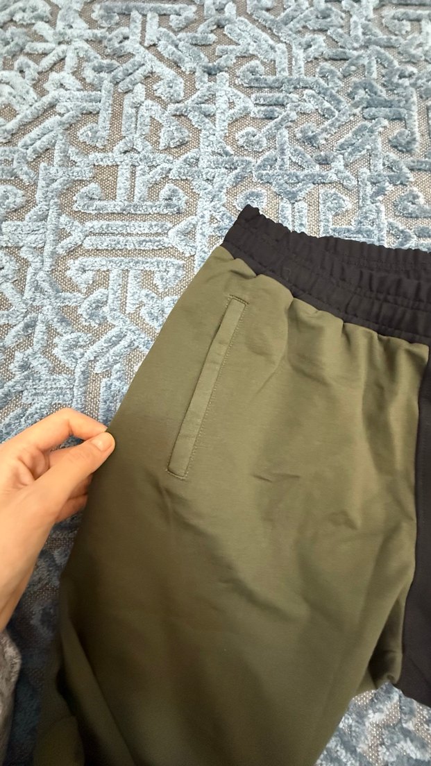 Nike Erkek Gri Siyah Spor Eşofman Altı - Görsel 3