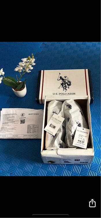 U.S Polo Assn. Us polo orjinal 31 numara kutu faturalı
