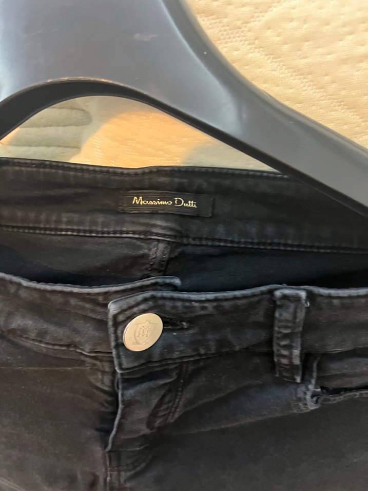 Massimo Dutti Siyah Kadın Denim Jeans36 — görsel 2/8