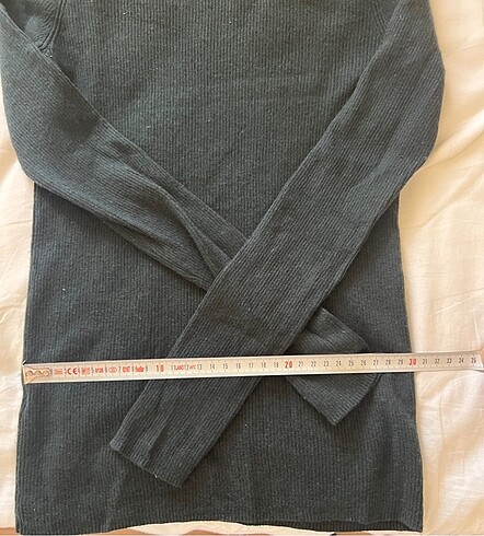 Massimo Dutti Massimo Dutti Yeşil Kazak , Yün & İpek