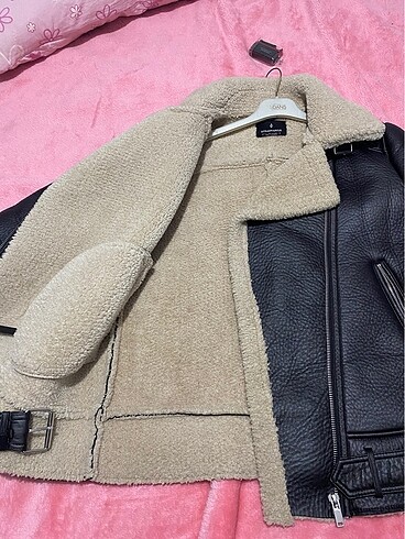 l Beden Stradivarius Biker Ceket