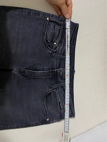 26 Beden gri Renk Mavi jeans kot pantolon
