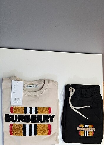 Burberry Erkek çocuk alt üst takım