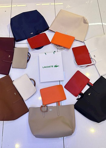 Lacoste anna model çift taraflı