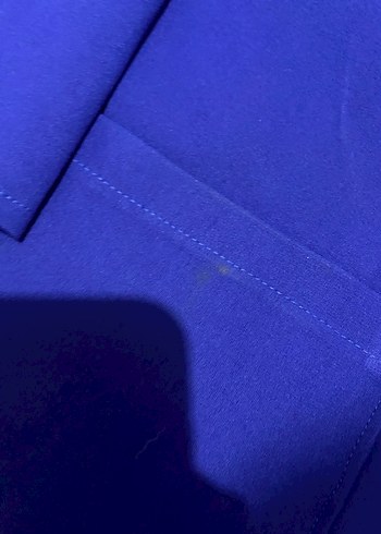 Düğmeli Lacivert Midi  Ceketi - Görsel 4