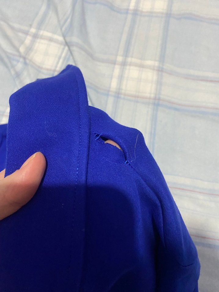 Düğmeli Lacivert Midi  Ceketi - Görsel 5