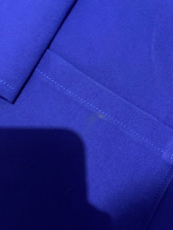 Düğmeli Lacivert Midi  Ceketi - Görsel 4