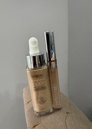 L'Oreal Nude Perfect Match Fondöten ve Kapatıcı - Görsel 2
