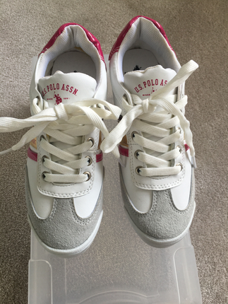 36 Beden beyaz Renk Uspolo spor ayakkabı 