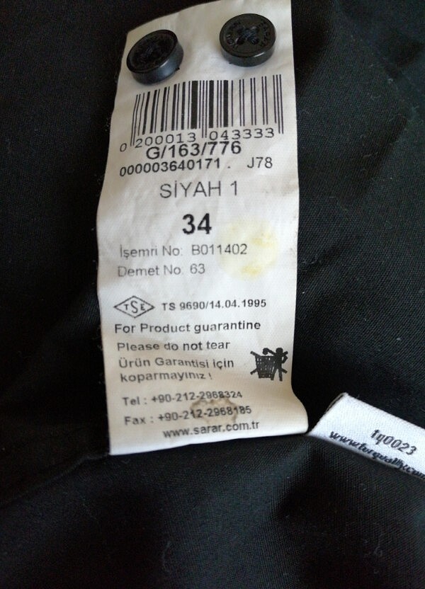 #Sarar siyah gömlek - Görsel 3
