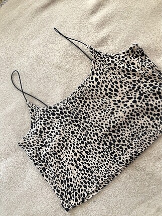 Leopar desenli askili