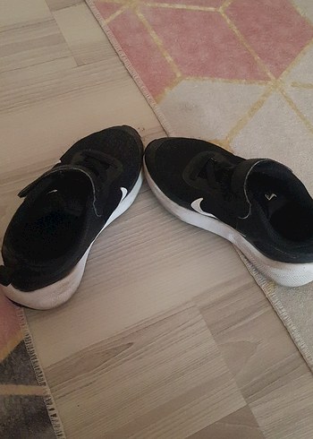 27 Beden siyah Renk Nike Siyah Erkek Çocuk Spor Ayakkabı